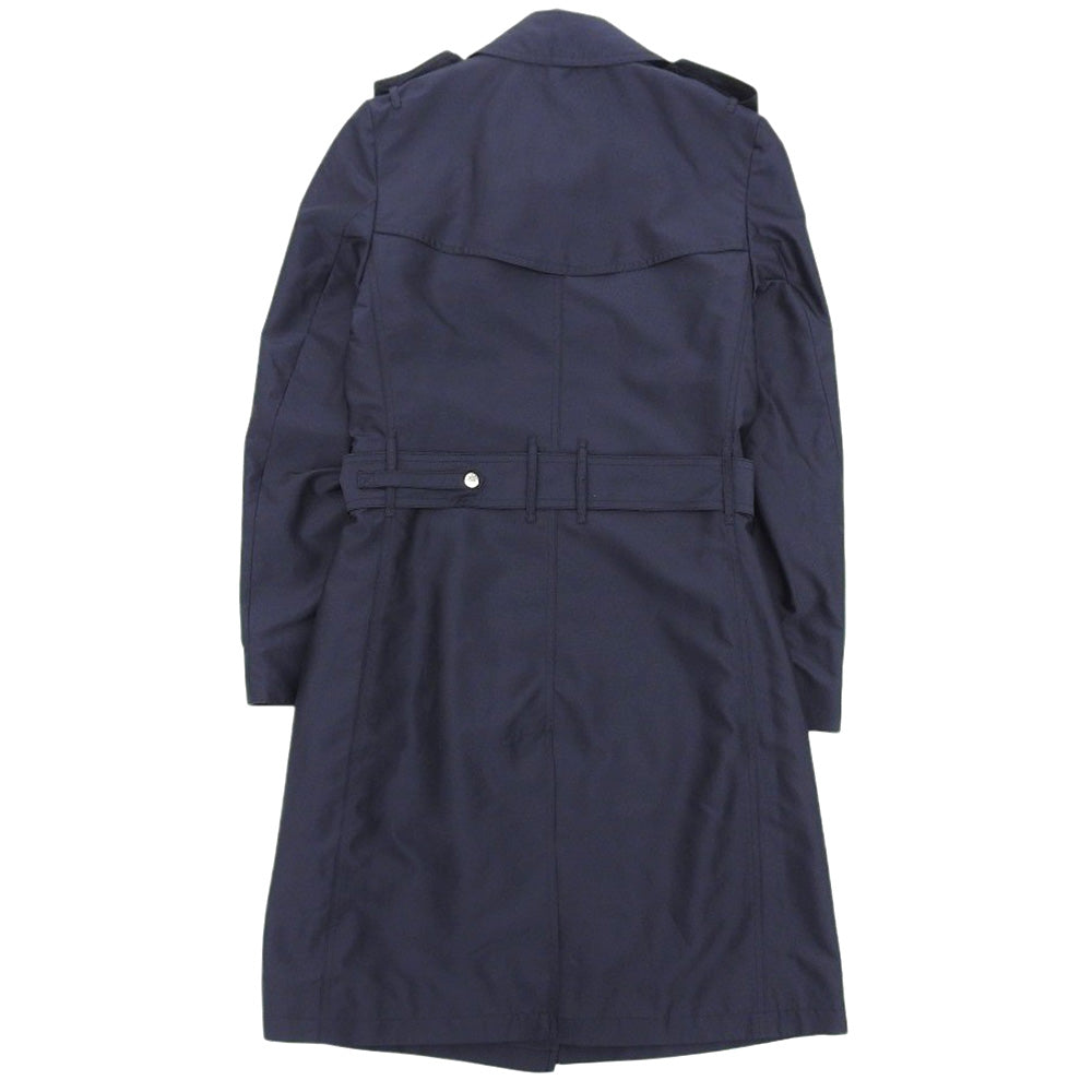 MOORER Beautiful Condition CATEL NUOVO D/GARDA Nylon Trench Coat Women's Navy 42 OME8105004 Coat