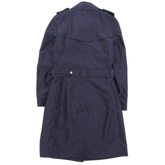MOORER ムーレー 美品 CATEL NUOVO D/GARDA ナイロン トレンチコート レディース ネイビー 42 OME8105004 コート