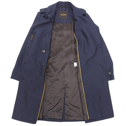 MOORER Beautiful Condition CATEL NUOVO D/GARDA Nylon Trench Coat Women's Navy 42 OME8105004 Coat