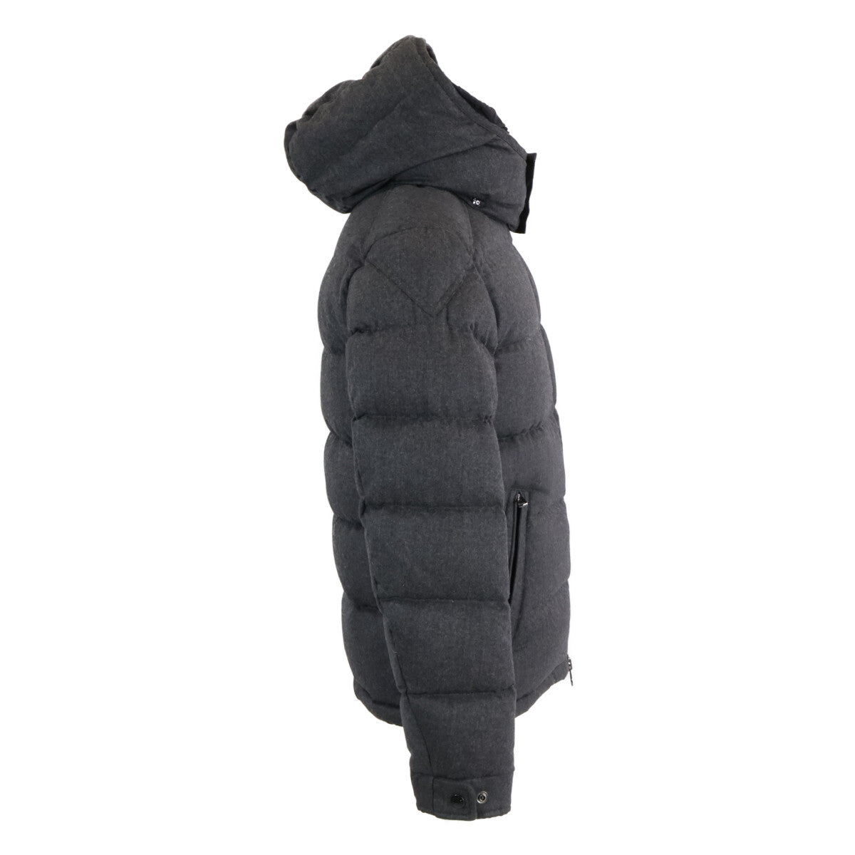 MONCLER モンクレール 【美品】MONTGENEVRE モンジュネーブル ウール フード付ダウン ジャケット