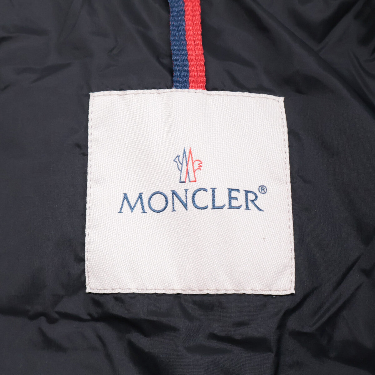 MONCLER モンクレール 【美品】MONTGENEVRE モンジュネーブル ウール フード付ダウン ジャケット