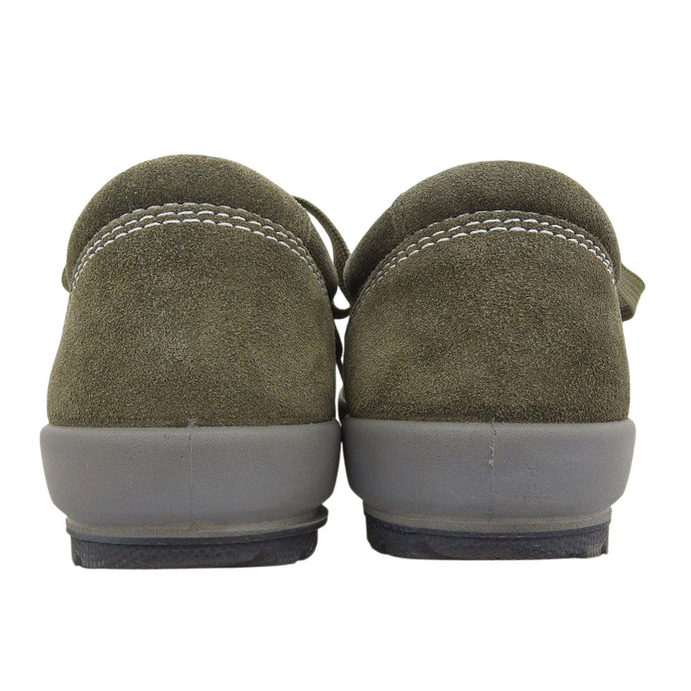 美品 系带 绒面革 运动鞋 女士 卡其色 4 1/2 175-820 鞋子 4 1/2 女士