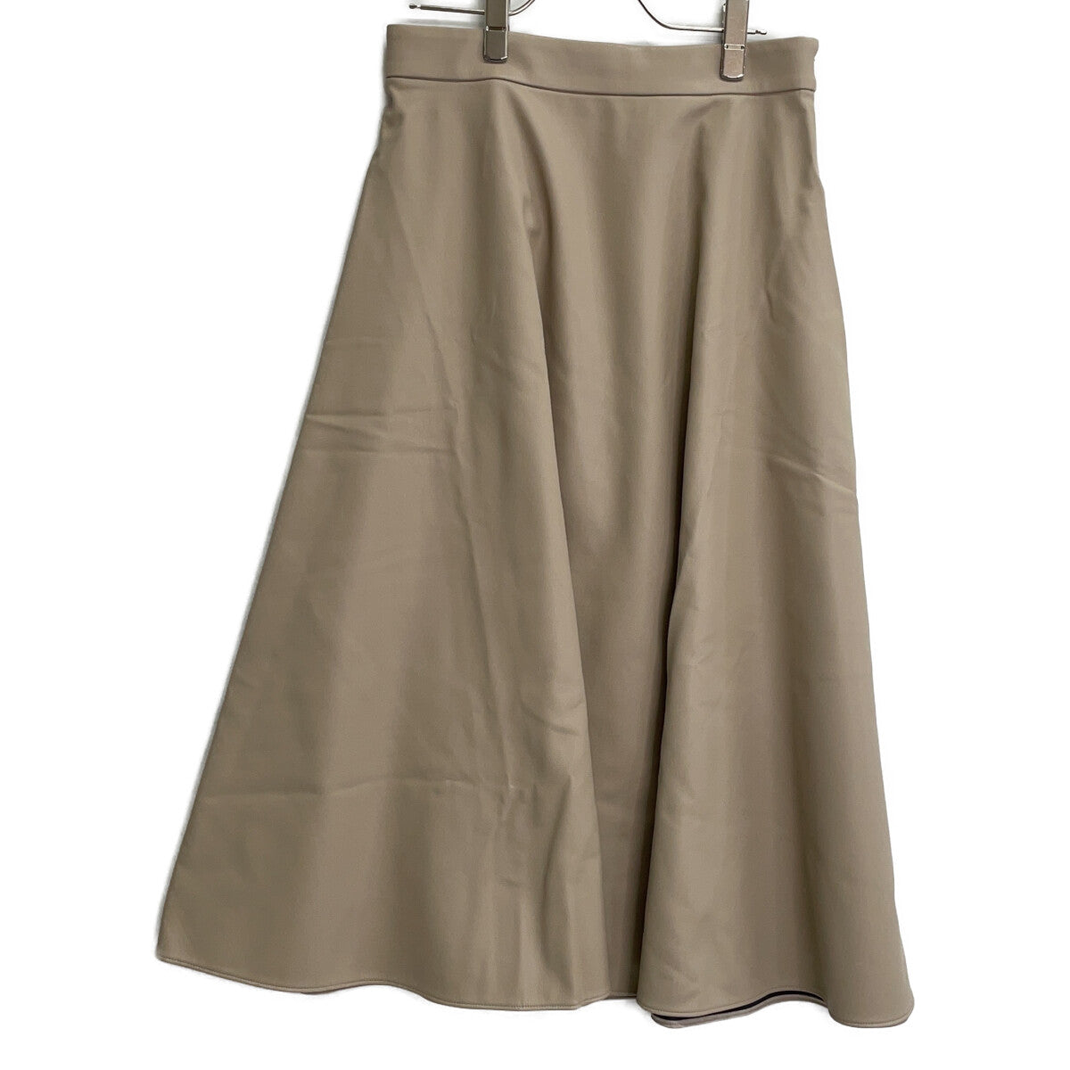 BEIGE SARAH SOFT FAUX LEATHER SKIRT 040 Women's