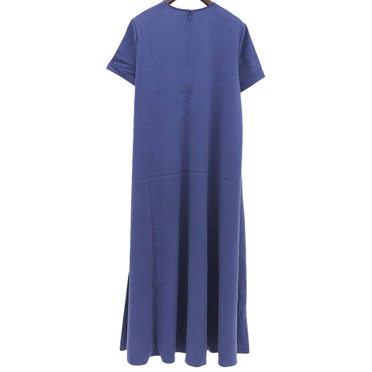 theory luxe 奢睿丽丝 几乎全新 PATTY PRECIOUS SILK 连衣裙 女士 蓝色 40 连衣裙