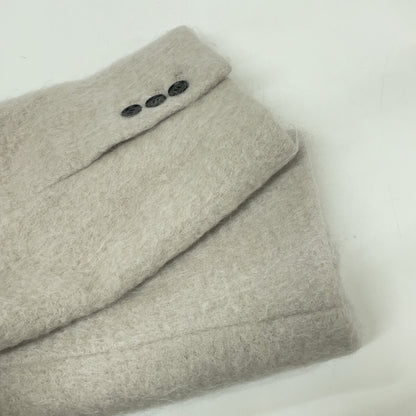 1223600016-0 Gray Wool Shaggy Chester Coat Coat S Ladies