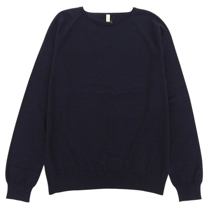 Mint Condition ItoI NATSUME Wool Cashmere Knit Top Women's Navy 1 10IT-WC1002 Tops 1 Women's