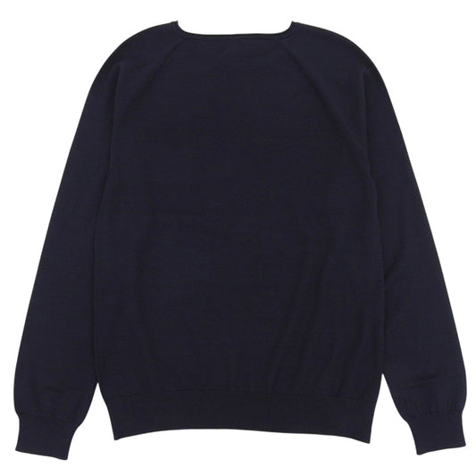 新品同様 糸衣 NATSUME ウール カシミヤ ニットトップス レディース ネイビー 1 10IT-WC1002 トップス 1 レディース