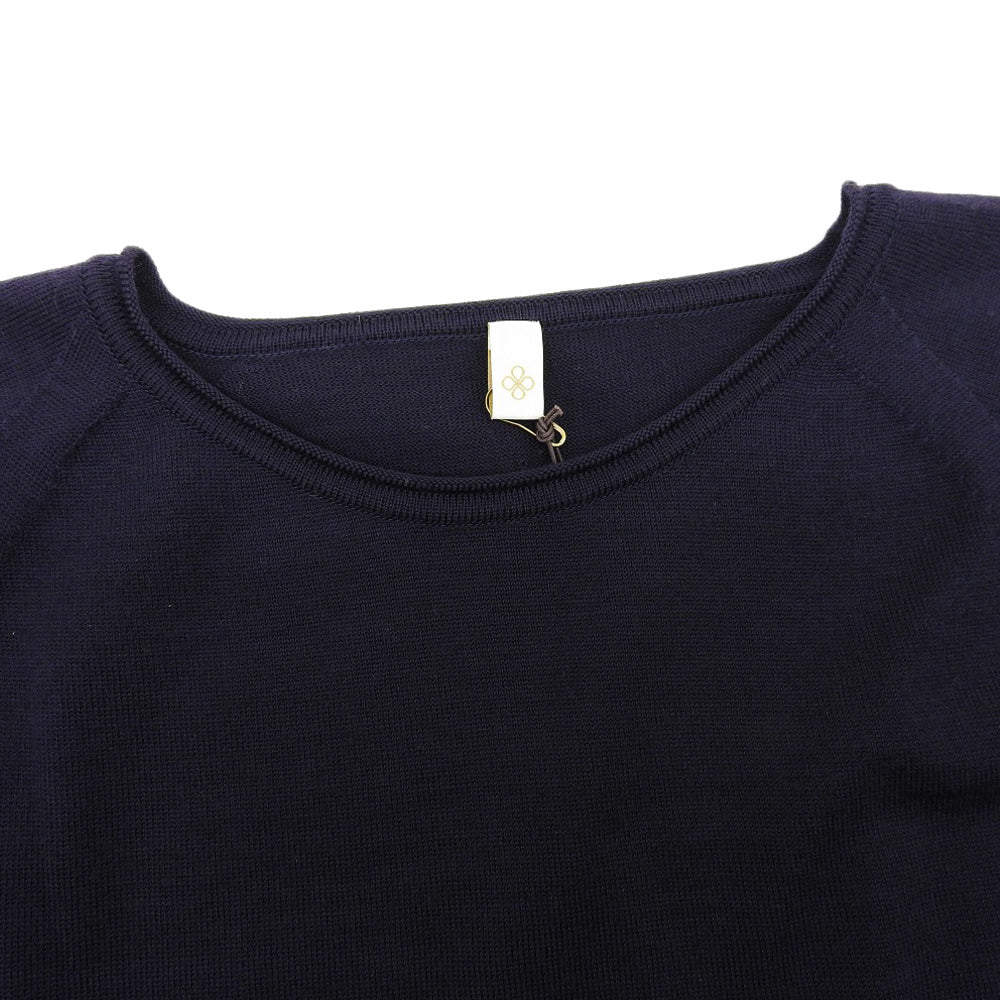 Mint Condition ItoI NATSUME Wool Cashmere Knit Top Women's Navy 1 10IT-WC1002 Tops 1 Women's