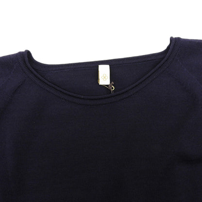 Mint Condition ItoI NATSUME Wool Cashmere Knit Top Women's Navy 1 10IT-WC1002 Tops 1 Women's