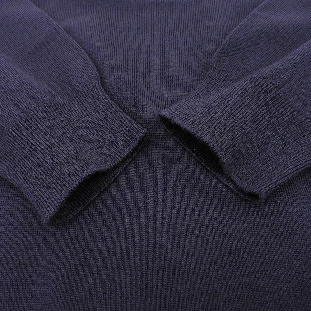 Mint Condition ItoI NATSUME Wool Cashmere Knit Top Women's Navy 1 10IT-WC1002 Tops 1 Women's