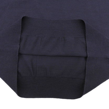 Mint Condition ItoI NATSUME Wool Cashmere Knit Top Women's Navy 1 10IT-WC1002 Tops 1 Women's