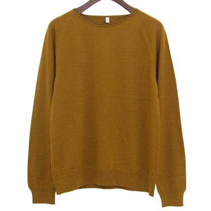 As good as new I C I NATSUME Wool Cashmere Knit Top Women's Brown Size 2 10IT-WC1002 Top 2 Women's