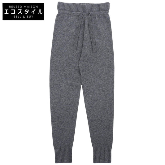 TOYOBOSHI ITOI NUNA 100% Cashmere Knit Pants Bottoms Women's Gray F 12IT-PC2007 Bottoms New Condition