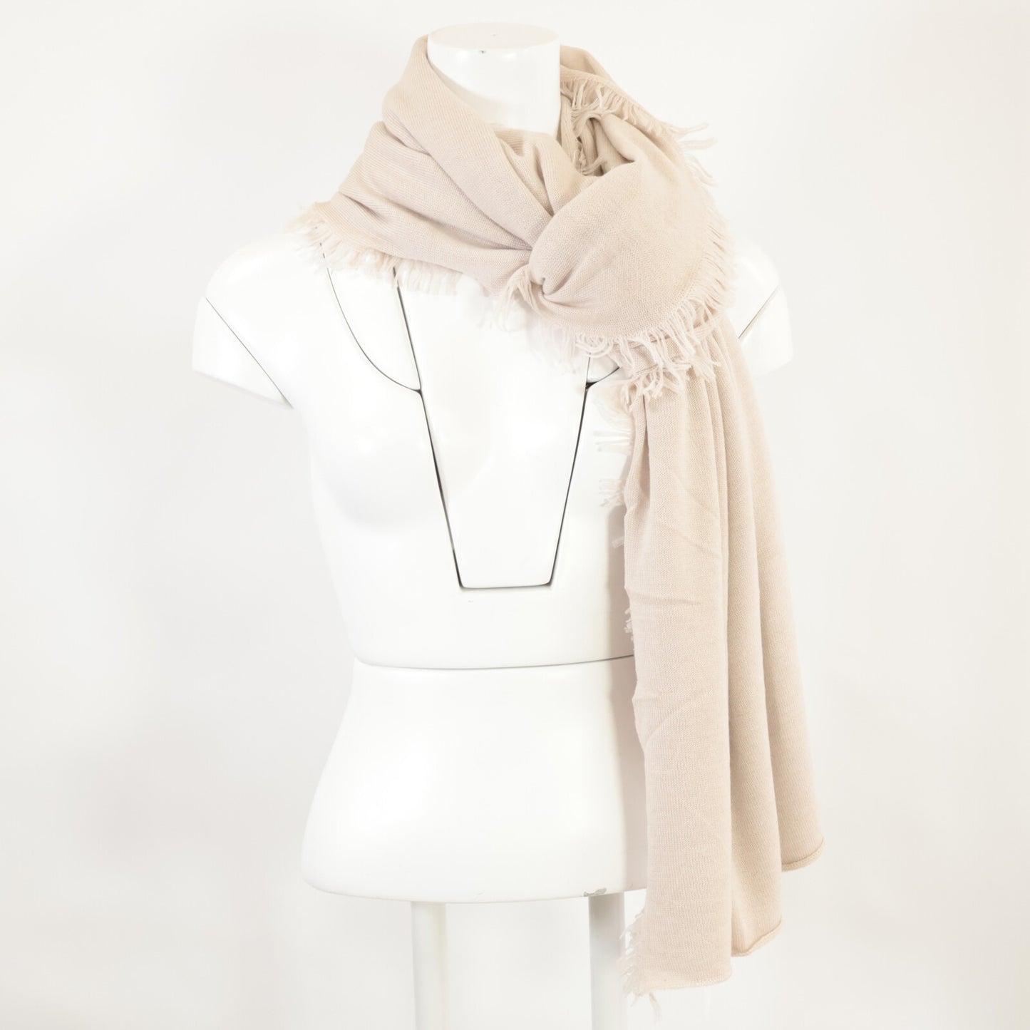 【Like New】25TBK-01 Cashmere Scarf for Women