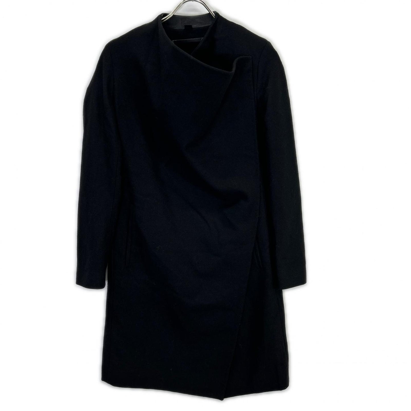 AllSaints オールセインツ WO006J ﾌﾞﾗｯｸ ｳｰﾙ ORA ｺｰﾄ コート 2