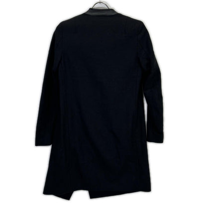 All Saints オールセインツ WO006J black wool ORA coat coat