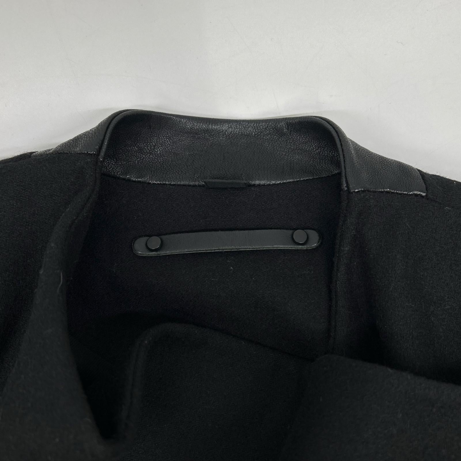 AllSaints オールセインツ WO006J ﾌﾞﾗｯｸ ｳｰﾙ ORA ｺｰﾄ コート 2