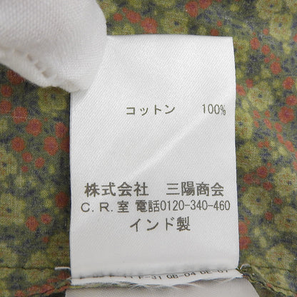 GANNI ガニー Printed Cotton Mini Shirt Dress シャツ ワンピース レディース グリーン系 36 64J10294 F8523 ワンピース