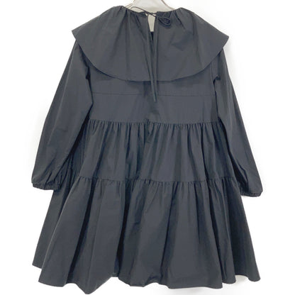 yori ヨリ ブラック YR2124-11AW 21AW フリルカラーティアード チュニック トップス