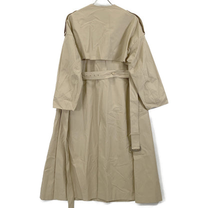 ebure Beige 2910200016 Collarless Trench Coat