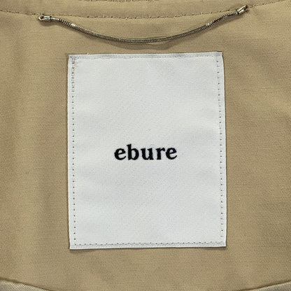 ebure エブ尔 米色 2910200016 无领风衣 外套
