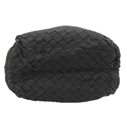 Braided Handbag Tote Bag for Women - Black