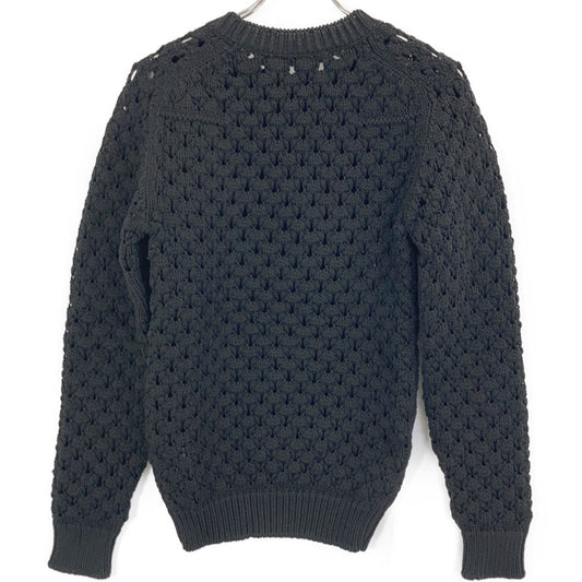Dior HOMME ディオールオム 563M612AT120 ブラック 透かし編み ニット セーター トップス