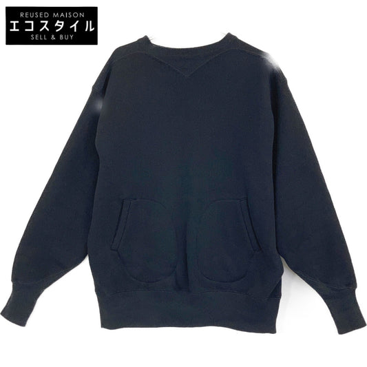 Black Cotton Sideline Sweat Hoodie Top, Not specified size, Men's