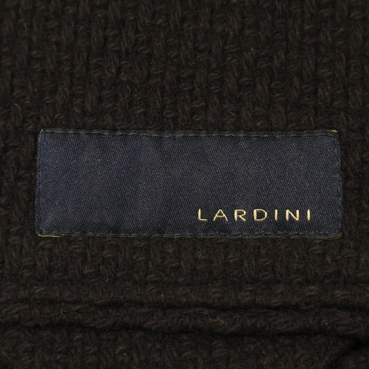 LARDINI ラルディーニ JJ23177AQ ネイビー ウール チェスターコート コート