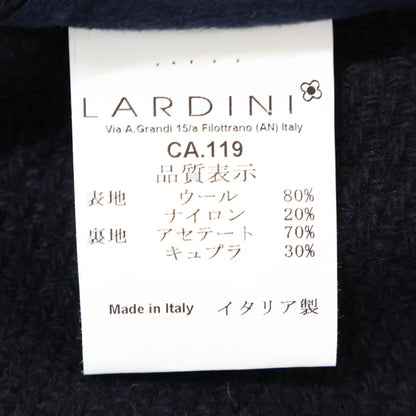 JJ23177AQ NAVY WOOL CHESTERFIELD COAT 46 MEN'S