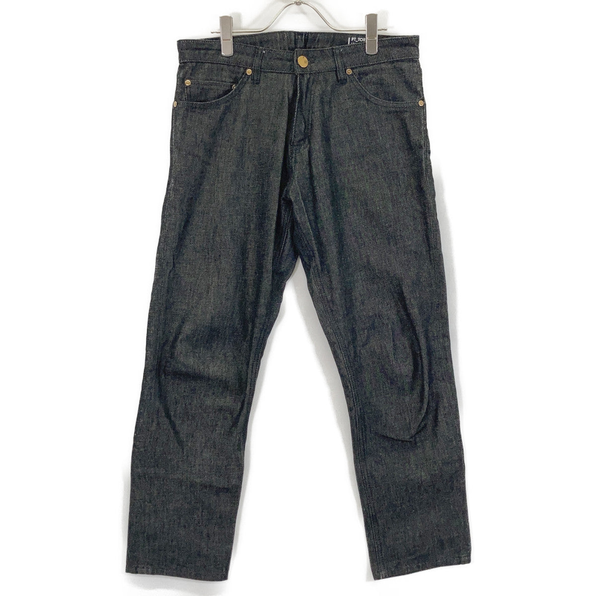 PT TORINO ピーティートリノ トゥモローランド別注 ブラック  5ポケット デニムパンツ 31 PT TORINO ピーティートリノ トゥモローランド別注 ブラック 5ポケット
