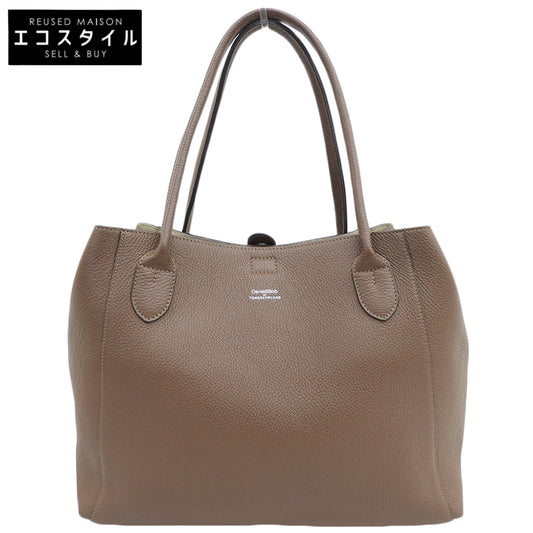 TOMORROWLAND トゥモローランド Totona Alce レザー トートバッグ メンズ ブラウン 2021 トートバッグ