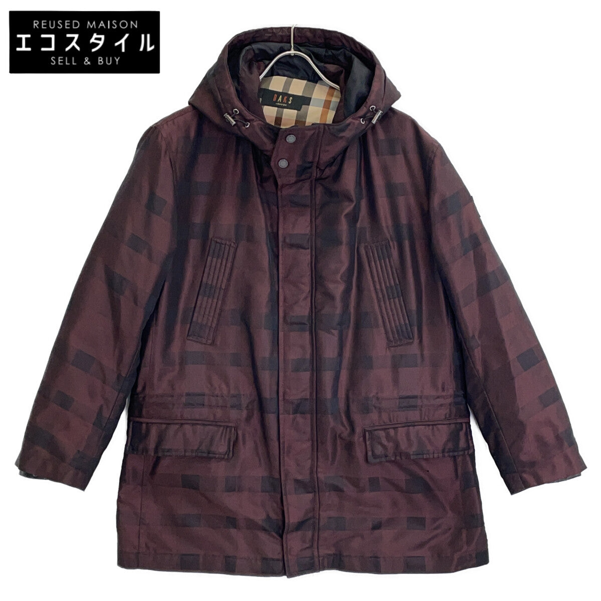 DAKS Daks 3-Way Hooded Jacket with Full Down Liner Jacket