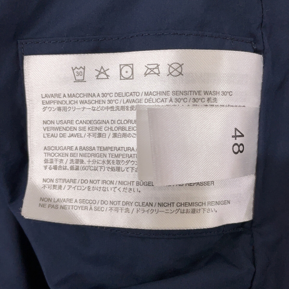 Navy TILOMONTE Down Coat 48 Men's
