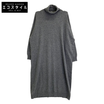 GRAY 3210300186 CASHMERE TURTLENECK DRESS One Piece XS Ladies