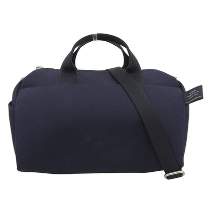 Excellent condition URBAN 2WAY BOSTON BAG Cotton Polyester Oxford Handbag Ladies Navy 525-09966 Handbag Ladies