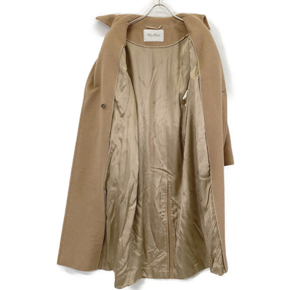 Max Mara マックスマーラ 101614730 beige cashmere-blend Chesterfield coat coat