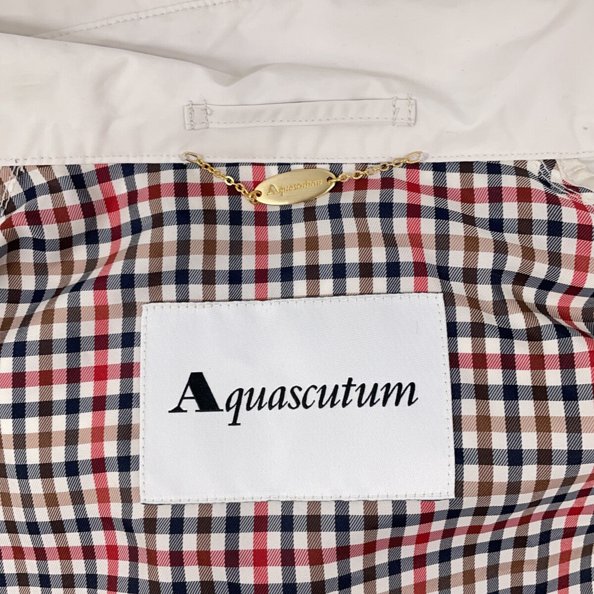 Aquascutum 雅格狮丹 HOFF 5023250012 MAURI塔夫绸连帽派克夹克