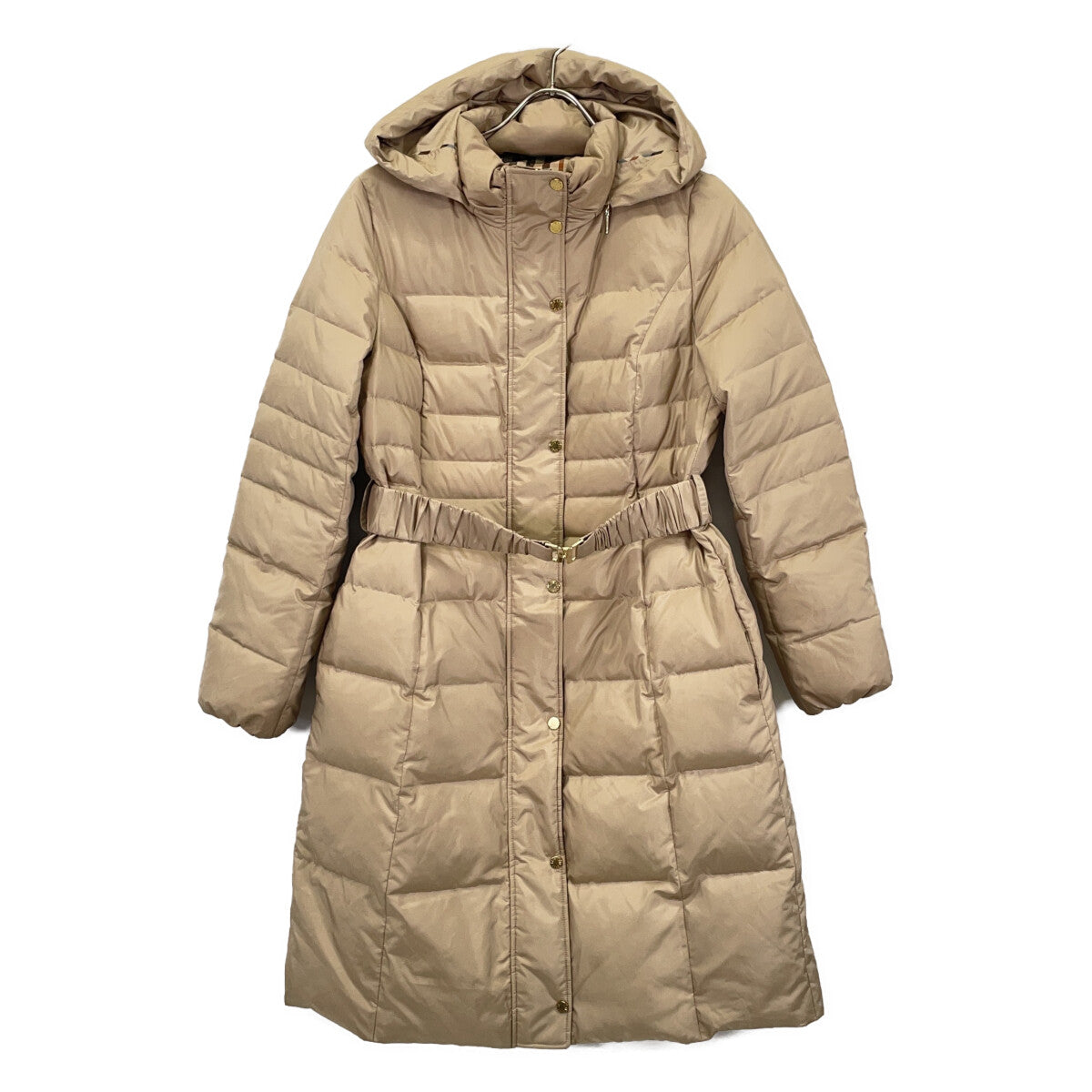 DAKS ダックス ベージュ 11-885858 ベルト付き ダウンコート コート