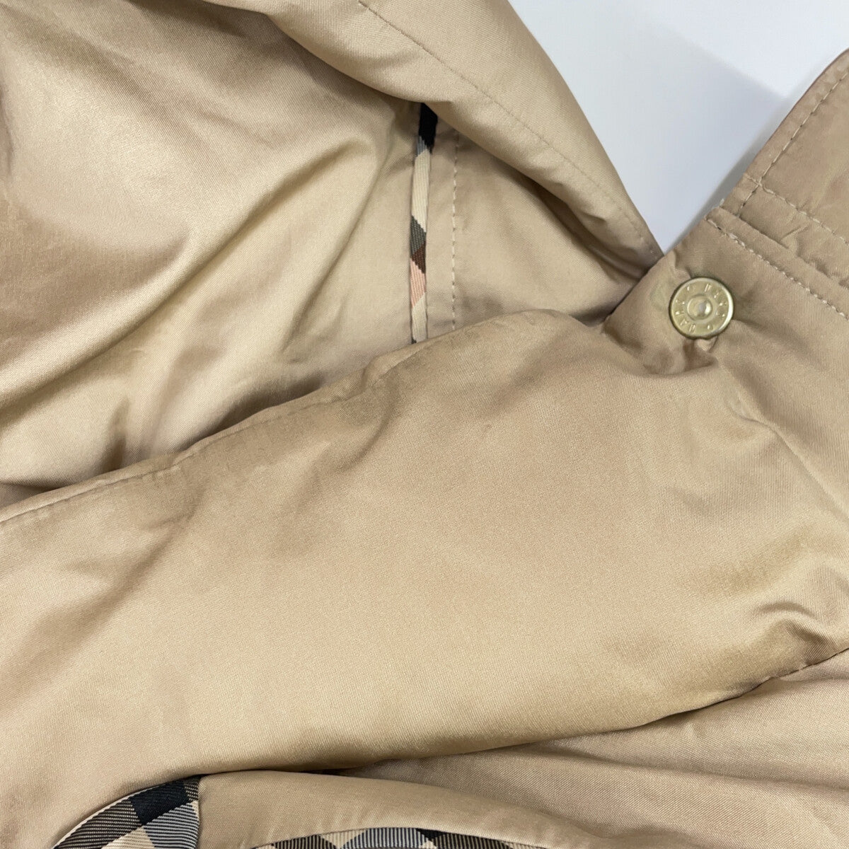 DAKS ダックス ベージュ 11-885858 ベルト付き ダウンコート コート