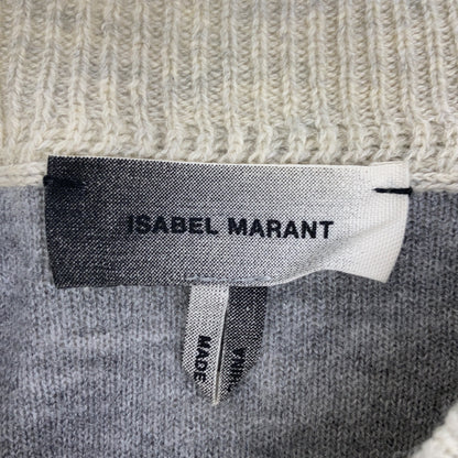 Beige x Gray PARADISE Cotton Wool Sweater Top M Women's