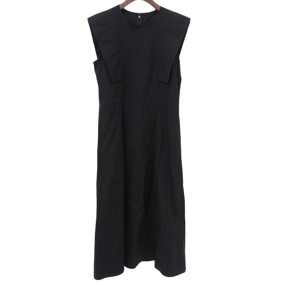 Excellent Condition High-Stretch Nylon Flare Dress for Women, Black, M, 12-4205006, Dress, M, Women