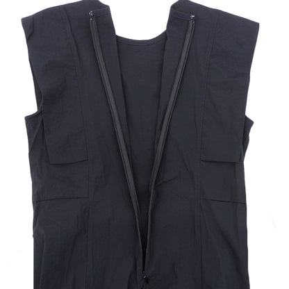 Excellent Condition High-Stretch Nylon Flare Dress for Women, Black, M, 12-4205006, Dress, M, Women