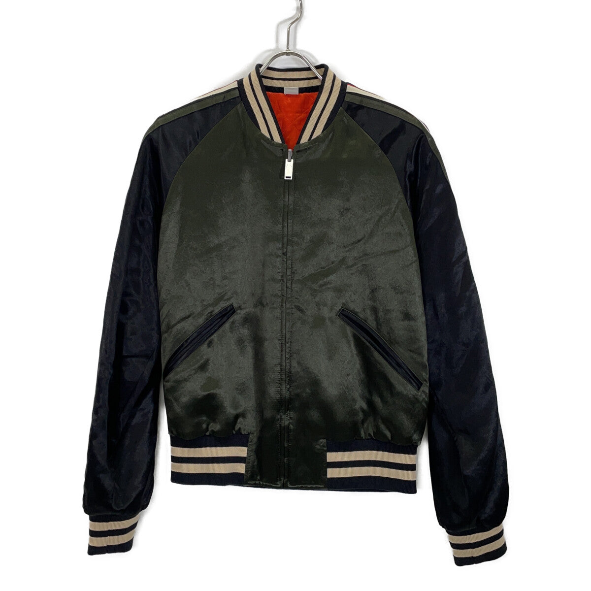 GUCCI グッチ カーキ 522613 Z791A 18AW リバーシブル ボンバージャケット ジャケット