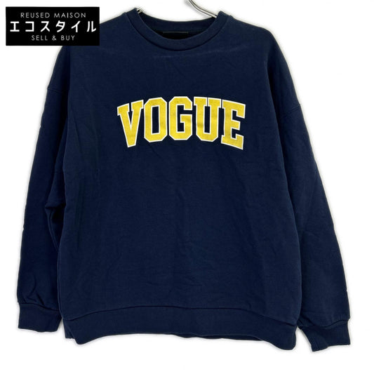 VOGUE ヴォーグ ネイビー VGAW-05 カレッジロゴ スウェットトレーナー トップス