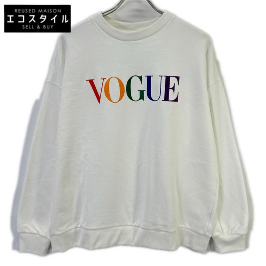 VOGUE ヴォーグ VGAW-05 ホワイト カレッジロゴ スウェット トップス
