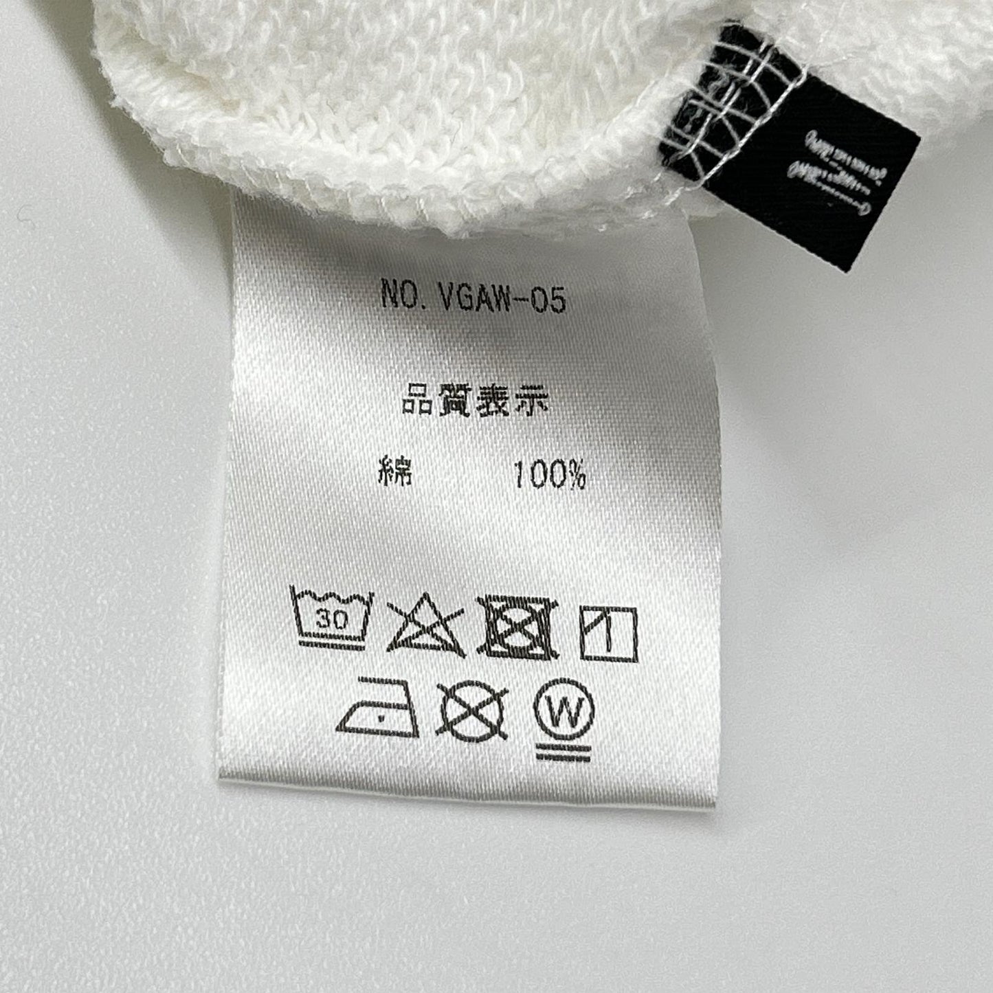 VOGUE ヴォーグ VGAW-05 ホワイト カレッジロゴ スウェット トップス