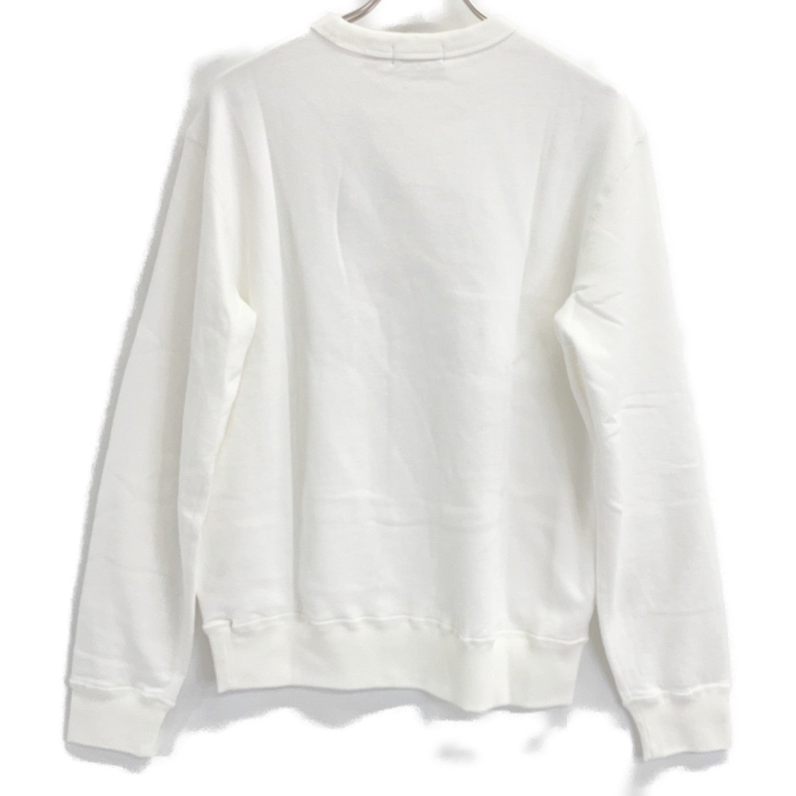 White Hawaii Crew Neck Sweatshirt Top S Ladies