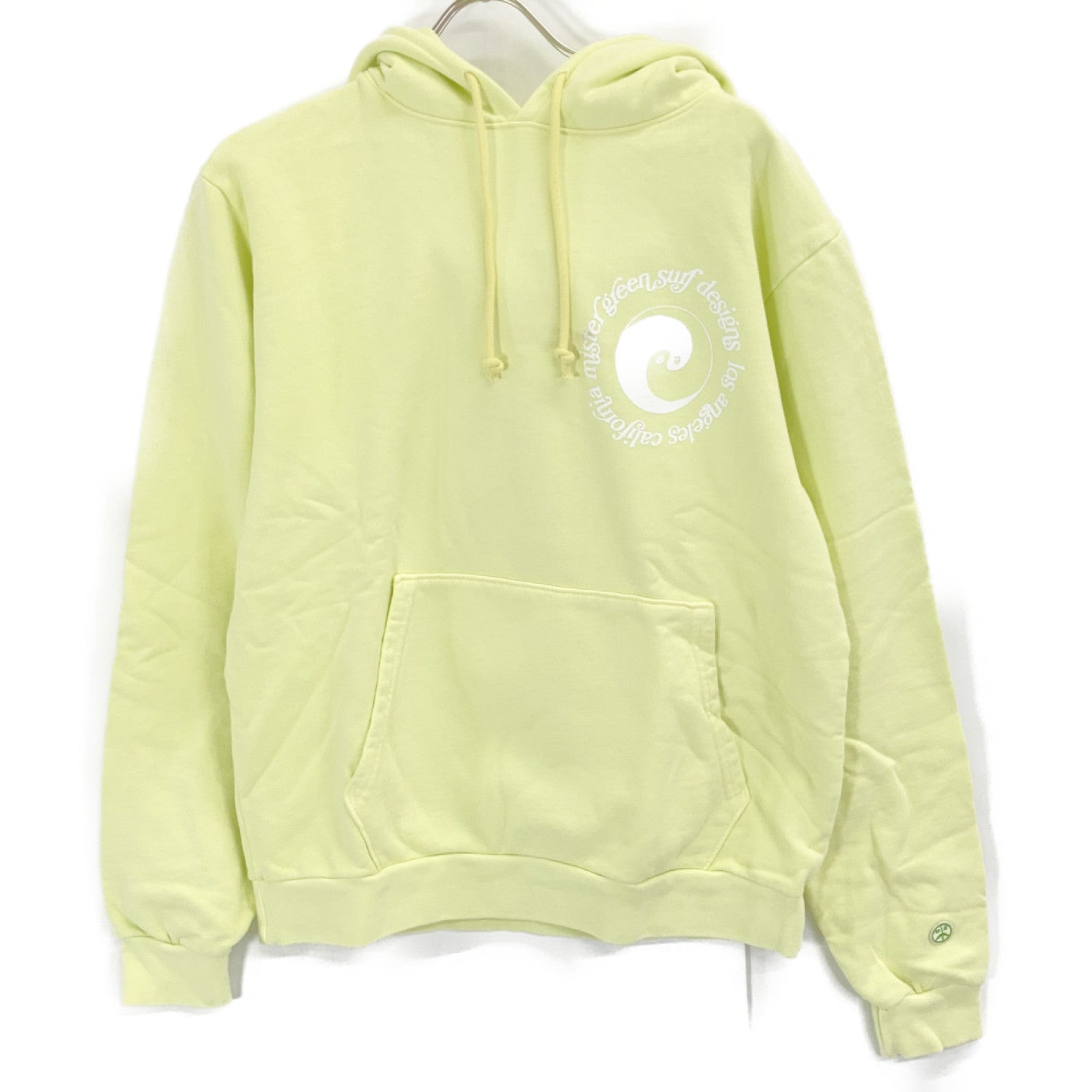 Green Nuclear Dualism Surf V2 Hoodie Top S Men's