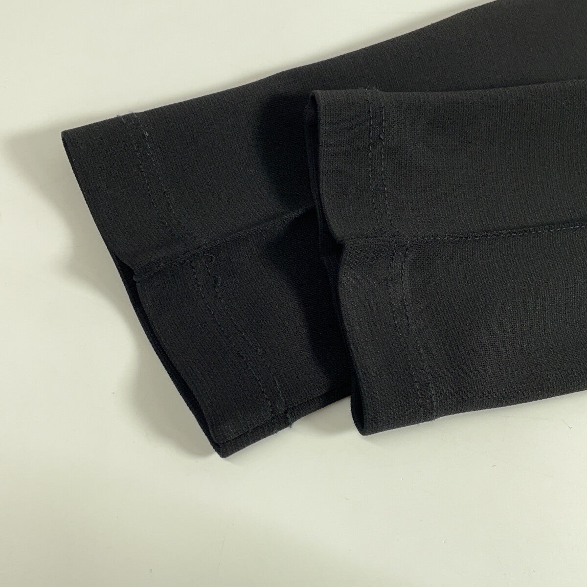 YvesSaintLaurent イヴサンローラン ブラック ストレッチ パンツ ボトムス